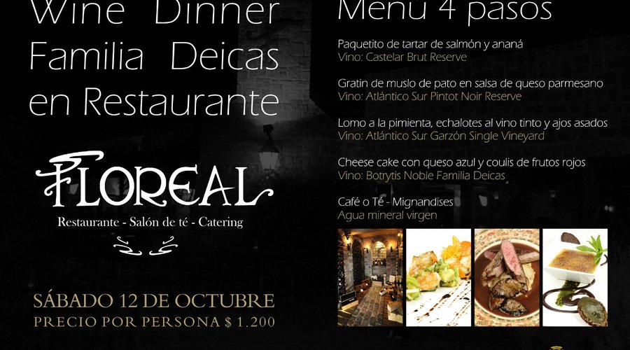 Wine dinner