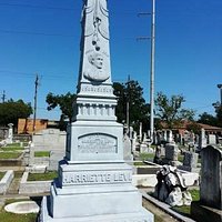 Jewish Cemetery: the stone on Harriette Levi grave