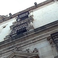 Facade of the Colegio de San Idelfonso (Rectory of the University of Alcalá de Henares)