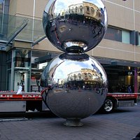 On 27/6/2007 the Malls Balls were re-installed after being taken away for maintenance.