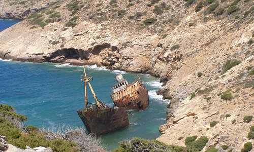 Amorgos' shipwreck