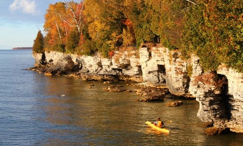Cave Point County Park