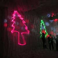snow dancing inside snow park