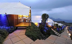 Della Adventure Resorts in Lonavala, image may contain: Resort, Hotel, Villa, Backyard