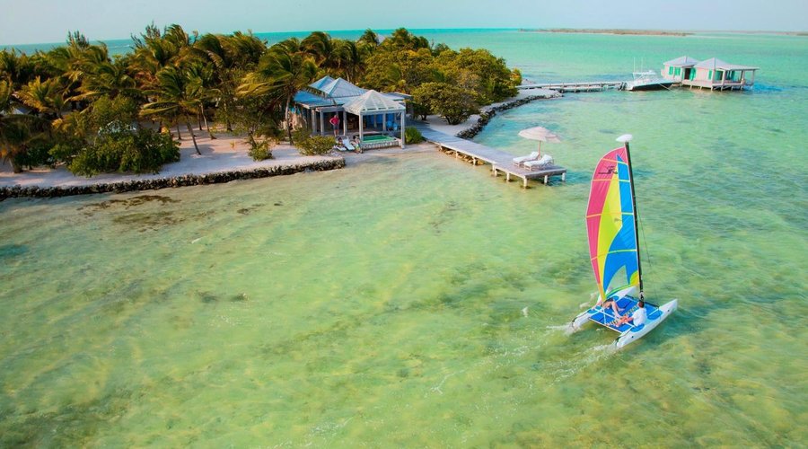 Cayo Espanto - Sail Boat