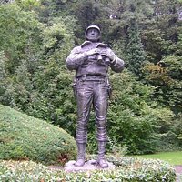 Monumento al General Patton, Ettelbruck, Luxemburgo.