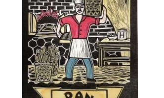Our official logo featuring the very handsome Theo Breadguy