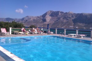 Pool och strand