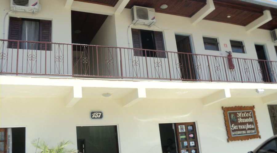 Fachada da pousada