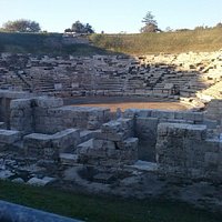 Α αρχαίο θέατρο Λάρισας