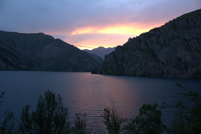 Sary-Chelek Lake, 1873 m above the sea level
