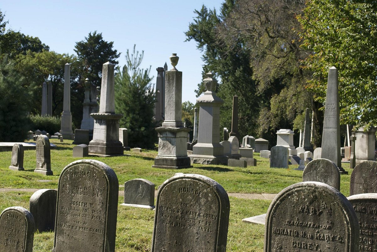 Laurel Hill Cemetery - Route 1 Views