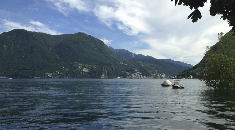 View from the lake