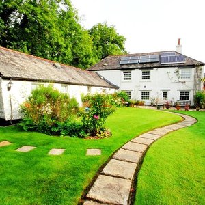 View from the garden's gate