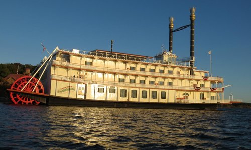 the boat as we passed it on the Duck