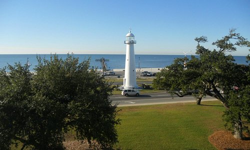 lighthouse from visitors center