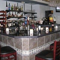the bar