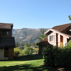 View from outside chalet.