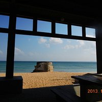 林投公園沙灘(攝於2013年10月29日)