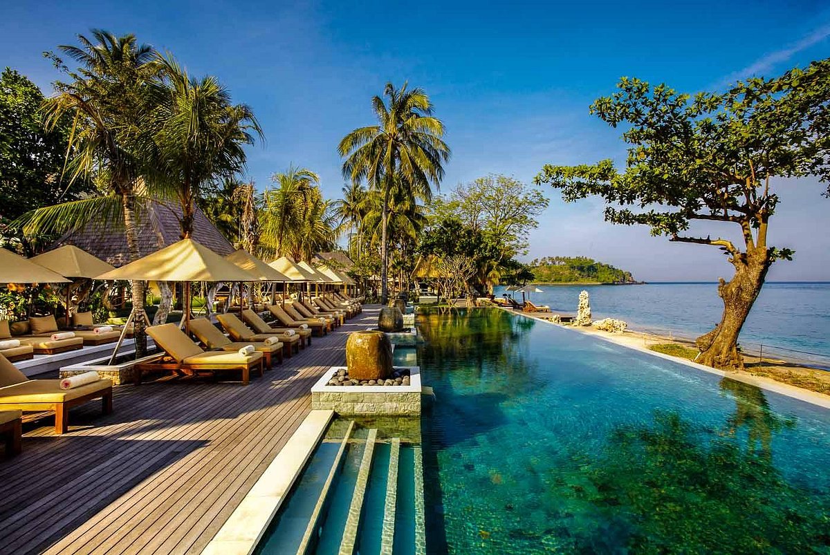 Qunci Villas Hotel, hotell i Lombok