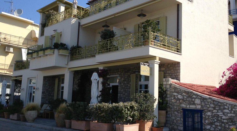 the hotel