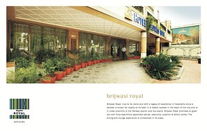 Hotel Brijwasi Royal in Mathura, image may contain: Potted Plant, Villa, Hotel, Shopping Mall