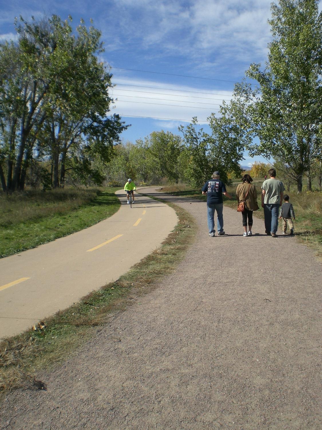 Greenway bike online trail