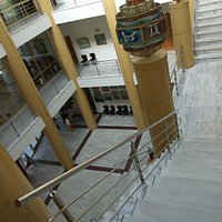 Interior staircase (view from 2nd floor)