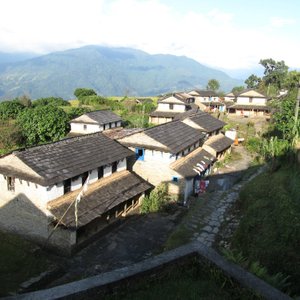 The lovely village of Dhampus