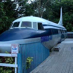 ConAir plane used as dining area