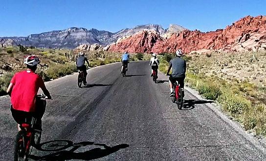 red rock canyon bike tour