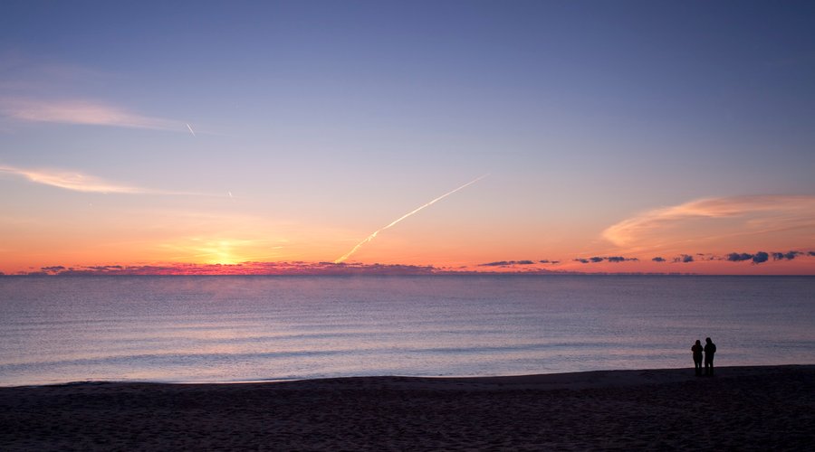 Walk the beach to enjoy the beauty