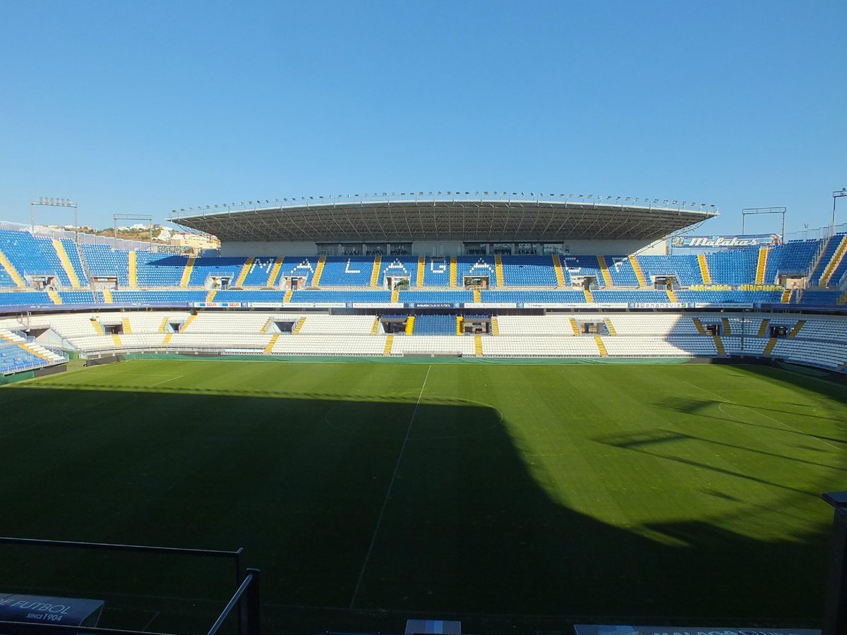 La Rosaleda, on top form, Málaga CF