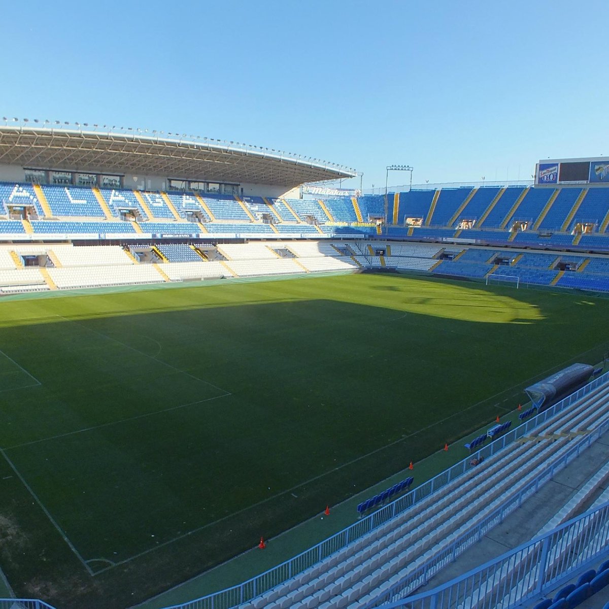 La Rosaleda, on top form, Málaga CF