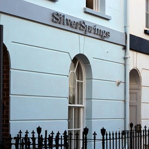 Outside Silversprings viewed from Richmond Road