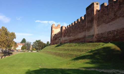 The walls of the old town