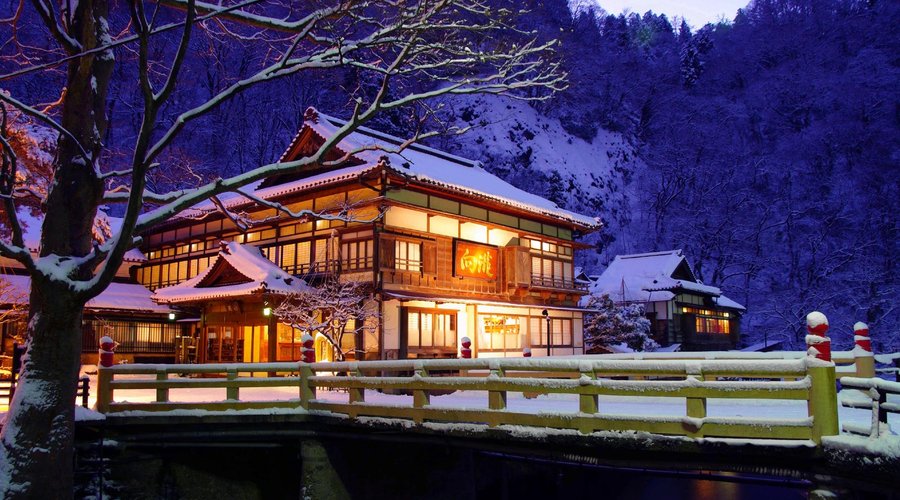 冬の玄関