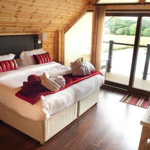 Lislesburn Lodge bedroom