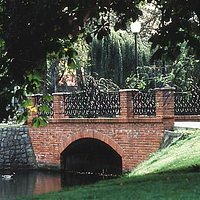 Park Róż - most na Kłodawce