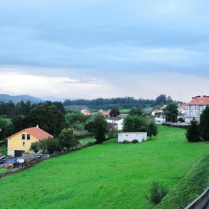 Vista desde la Habitación. En pleno centro y con vista al insuperable paisaje gallego