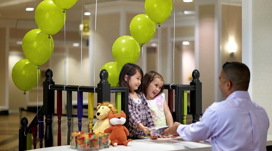Kids Check-In Desk