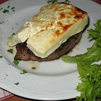 Rumpsteak Schafskäse