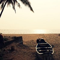 Magical evening at Thottada Beach in Kannur.