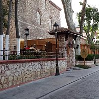 The Cafe entrance