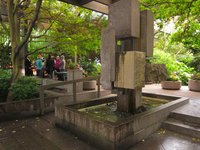 waterfall garden park in seattle wa