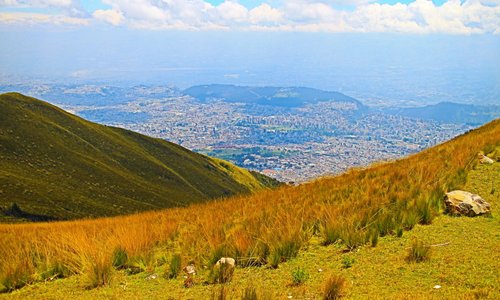 View of Quito