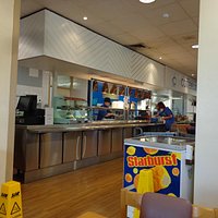 Main servery ,prior to checkout