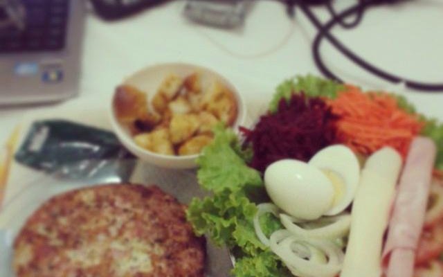 Salada do Hotel