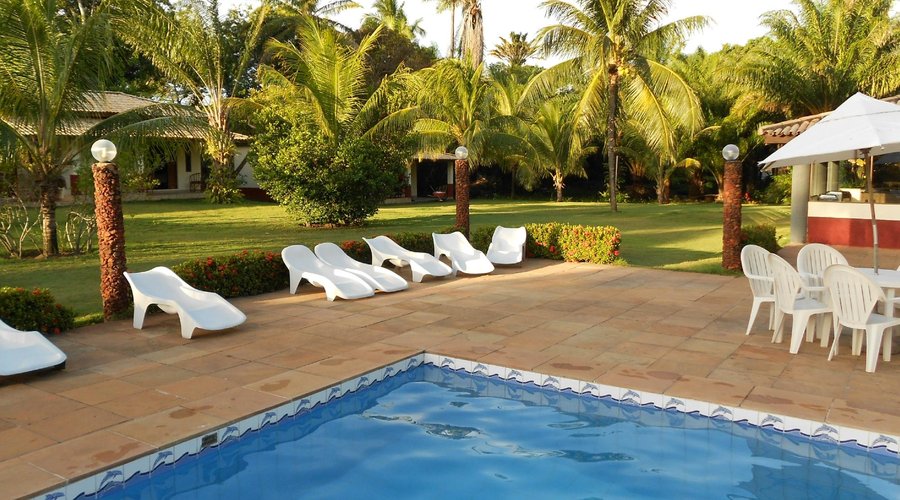 Area da piscina.