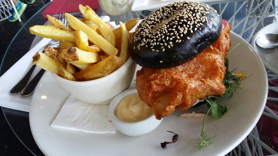 Fish burger - best fish ever!